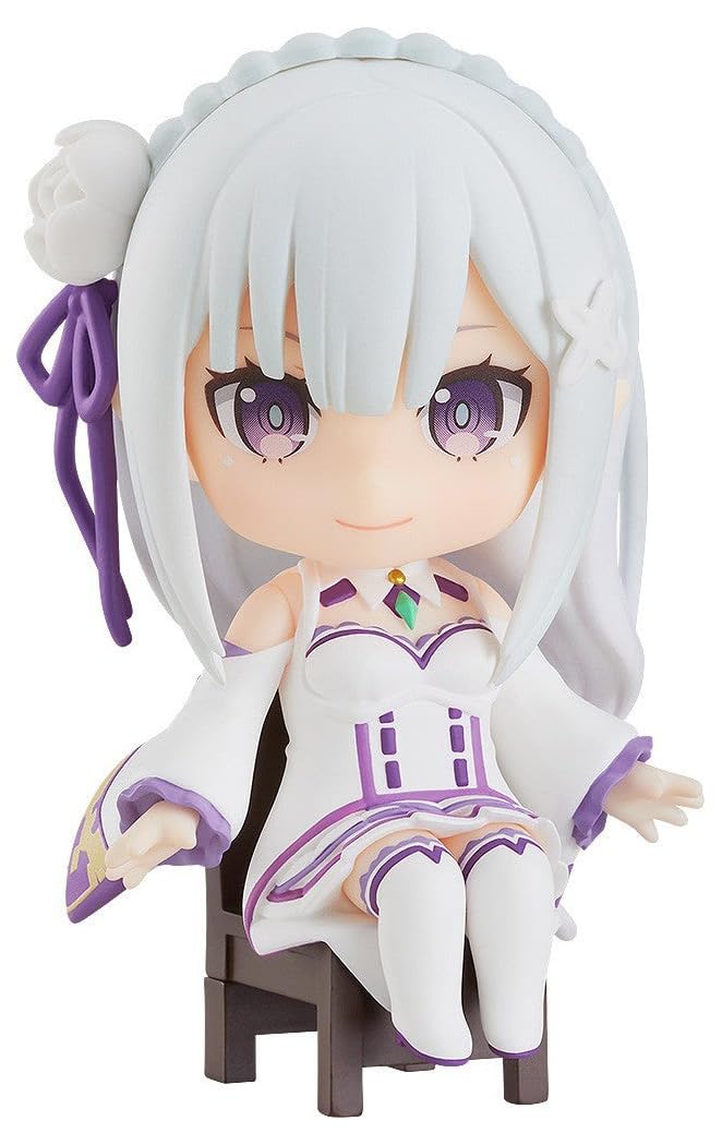 Good Smile Company Emilia Figura 9 Cm Re: Zero Starting Life In Another World Nendoroid Swacchao Good Smile Company Emilia Figura 9 Cm Re: Zero Starting Life In Another World Nendoroid Swacchao
